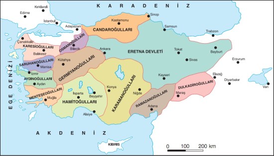 anadolu-beylikleri-haritası